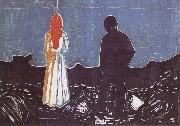 Alone Edvard Munch